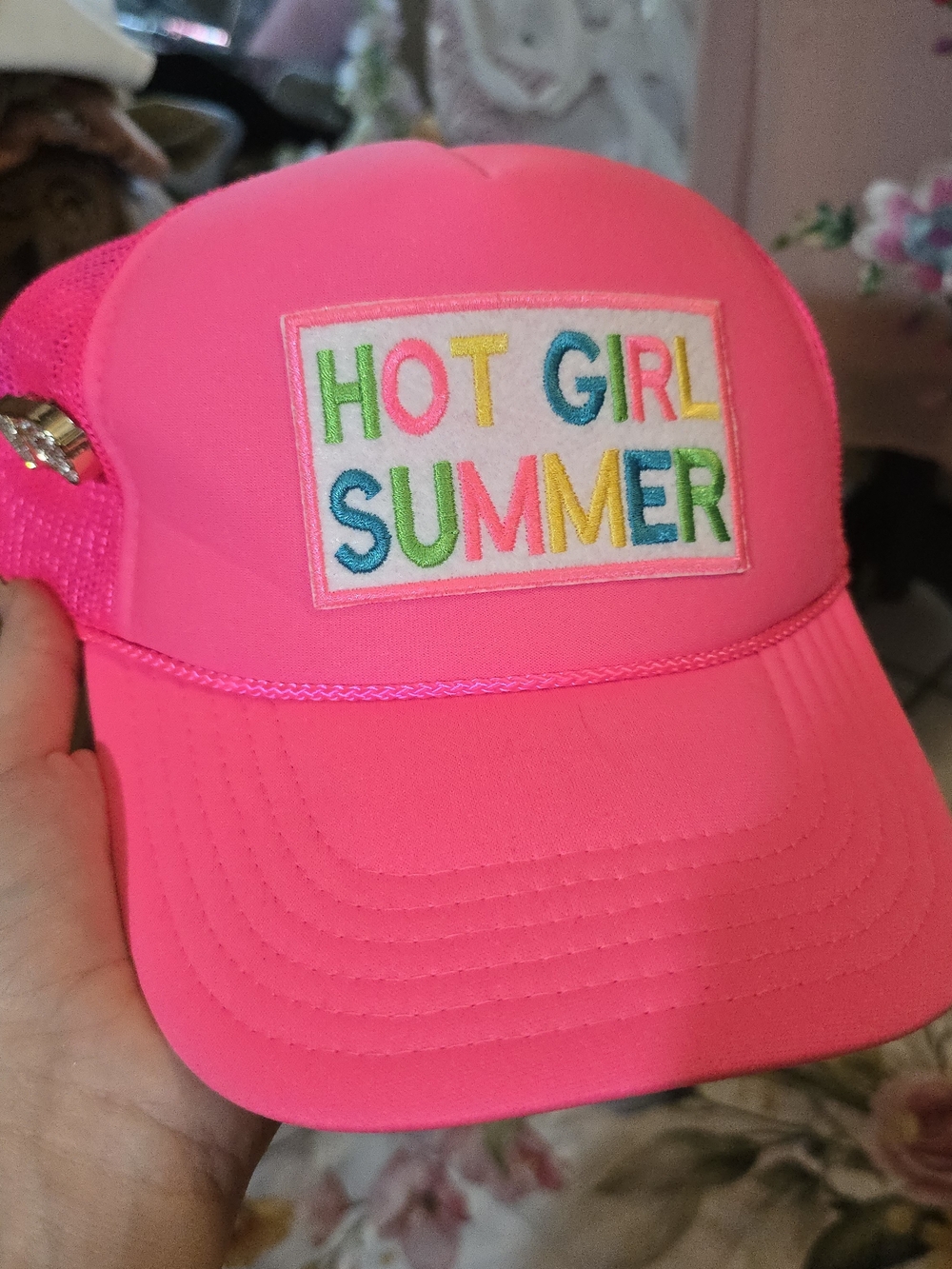 OTTO Neon Pink Trucker Cap